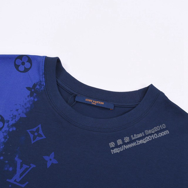 Louisvuitton路易威登Lv專門店2023SS新款印花T恤 男女同款 tzy2719
